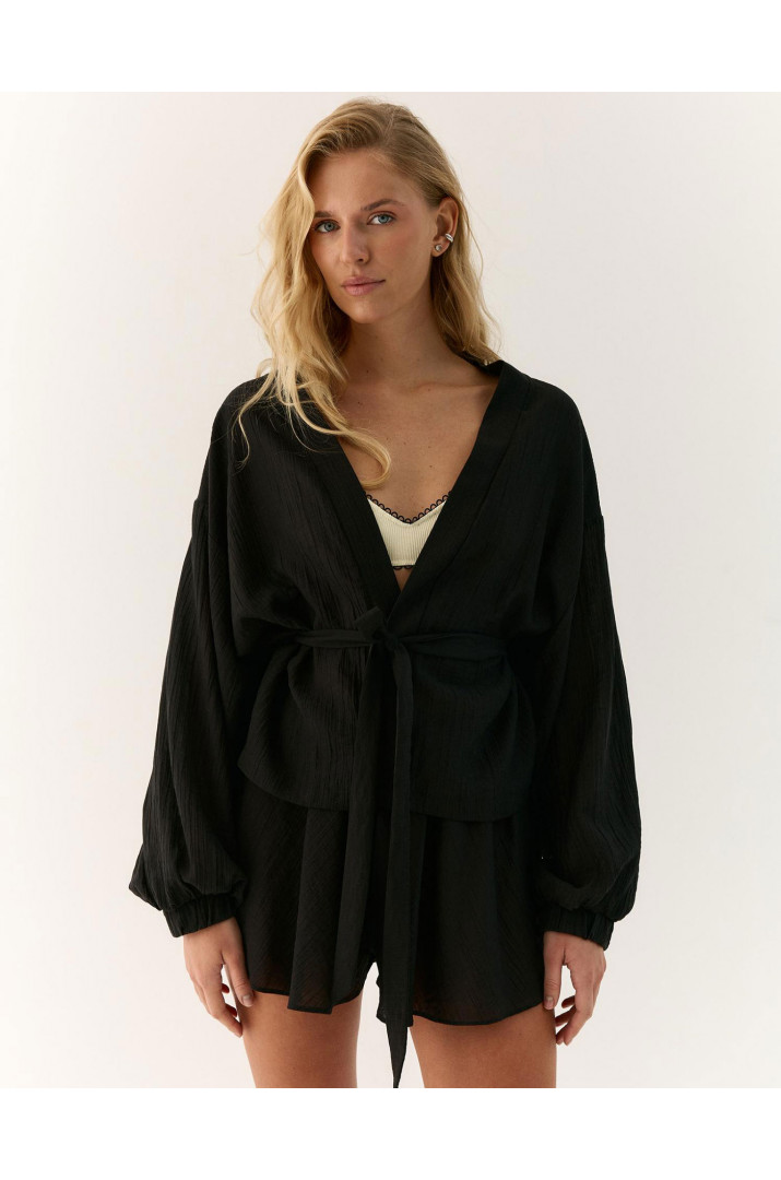 Блуза-кімоно з поясом