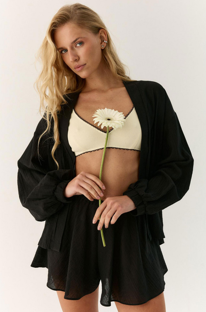 Блуза-кімоно з поясом