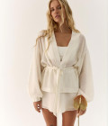Блуза-кімоно з поясом