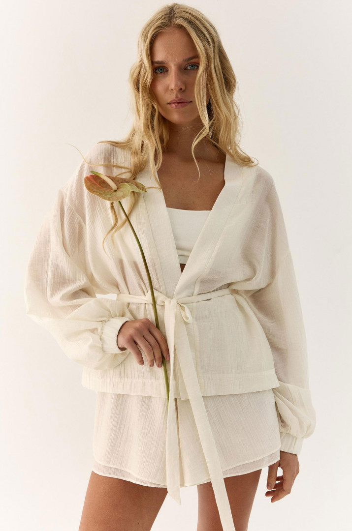 Блуза-кімоно з поясом