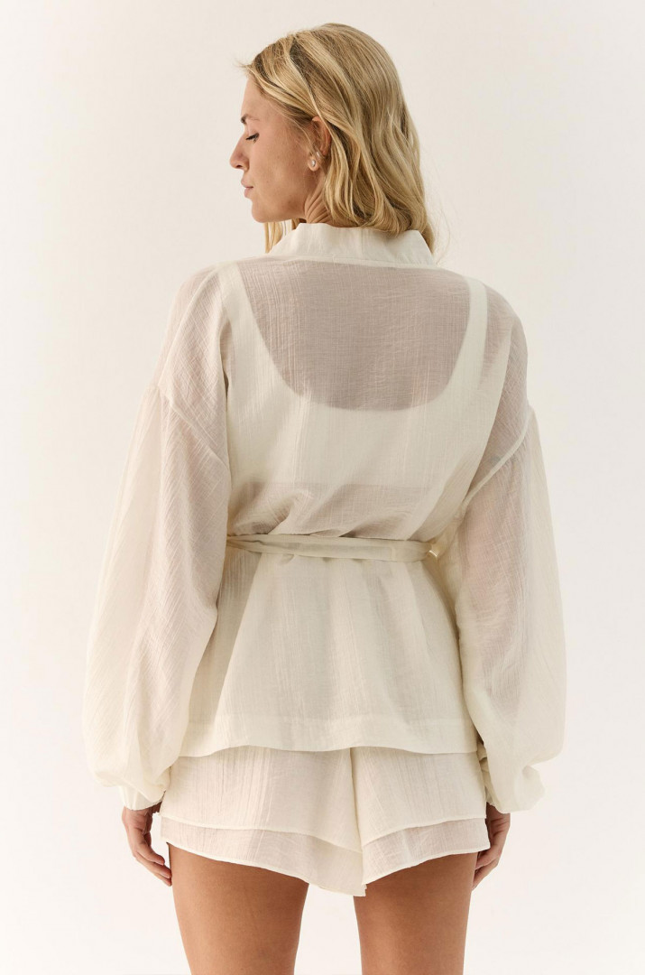 Блуза-кімоно з поясом