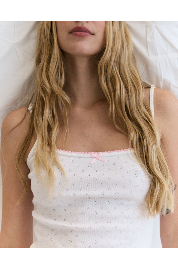 Майка з бантиком