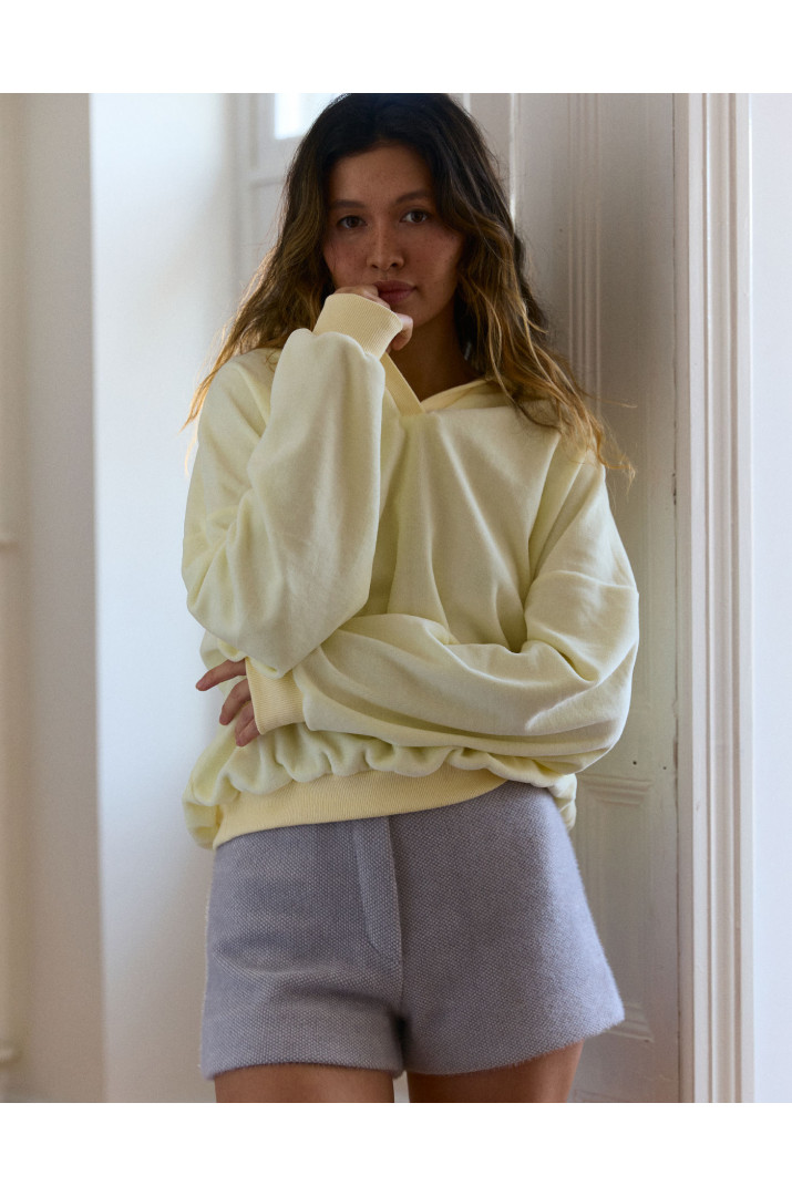 Світшот-поло велюр