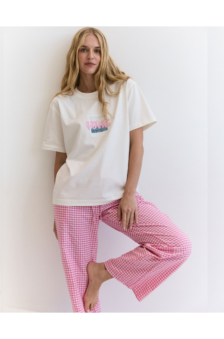 Футболка з принтом "Home"