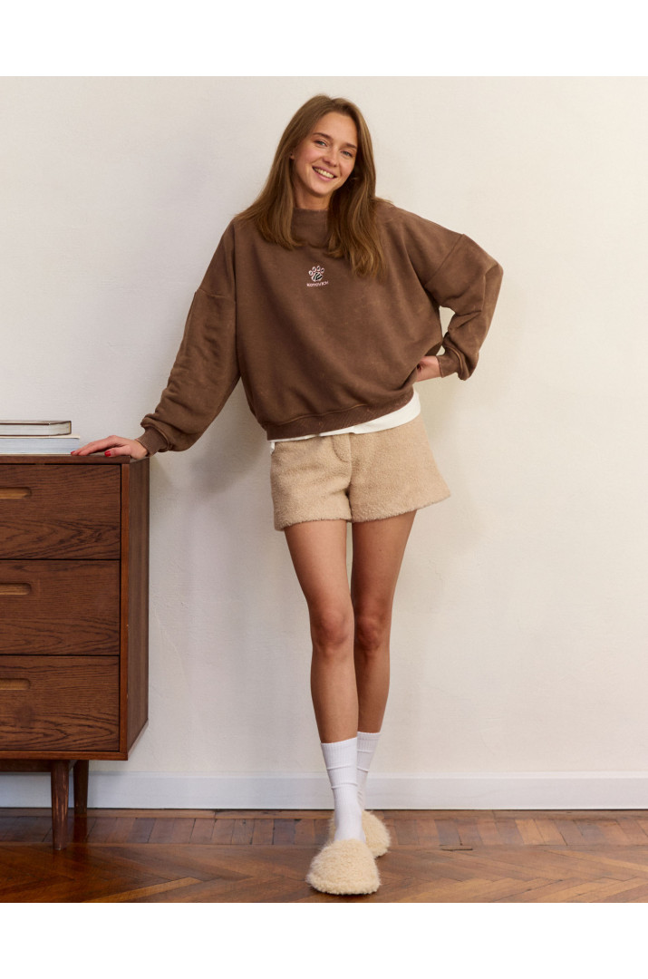 Шорти кучеряві на флісі