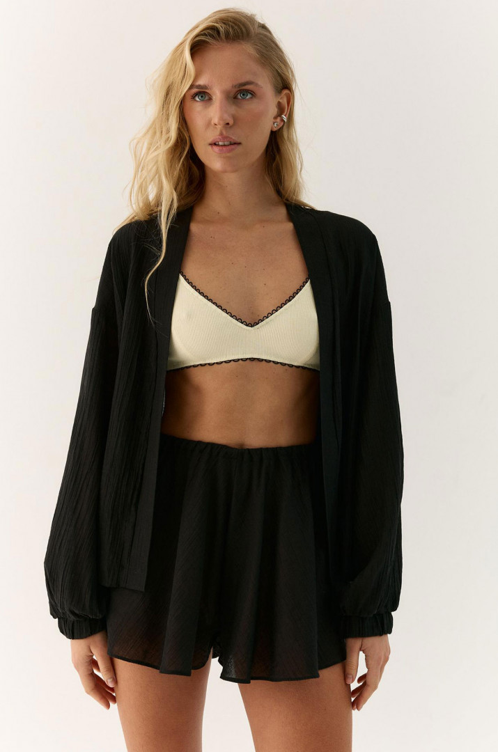 Блуза-кімоно з поясом