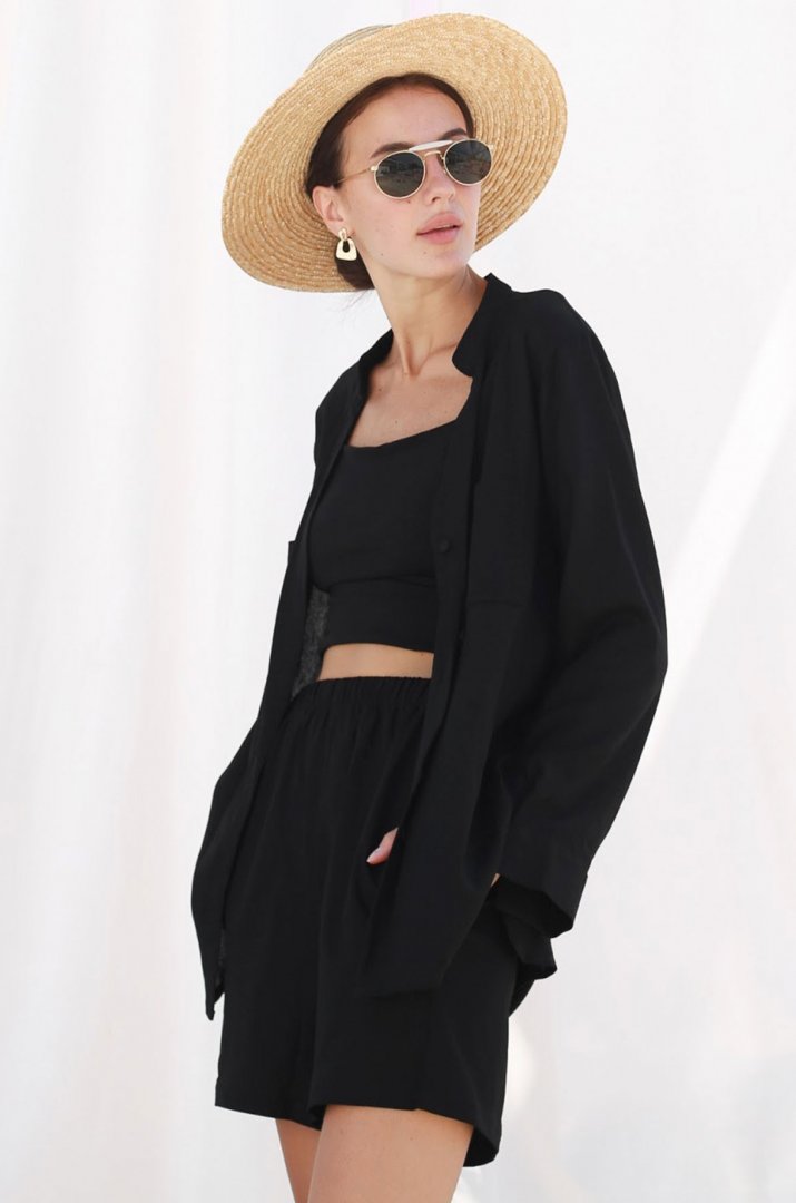 Shorts Kotovich color black Shorts Kotovich color black