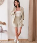 Shorts Kotovich color beige Shorts Kotovich color beige