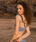 Swimsuit with ruffled blue matte Swimsuit with ruffled blue matte