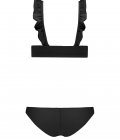 Black swimsuit with ruffle Black swimsuit with ruffle